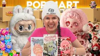 POP MART BAG CHARM BATTLE! (Labubu vs Skullpanda)