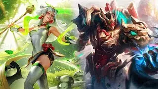 NEW Mecha LEGENDARY & Panda Lux - Splash Art - League of Legends