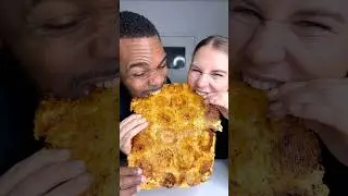 CRISPY 2 Ingredient ONION RING CHIPS  - 🧀🧅🤤 (Wild Chips Series Pt 1)  #easyrecipe #shorts #fyp