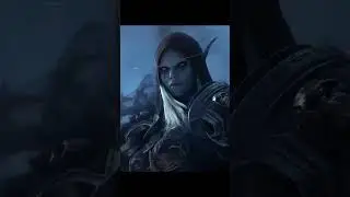4k HD Warcraft Sylvaana vs lich king Part 1 #gaming #cgi #shorts