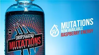 DRIP HACKS | DOUBLE HELIX - Raspberry Energy Flavoured E-Liquid Concentrate & Vape Juice