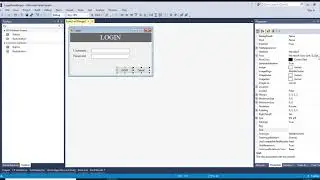 C# Simple Login Form | شاشه تسجيل الدخول