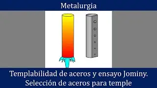 Templabilidad de aceros y ensayo Jominy. Selección de aceros para temple
