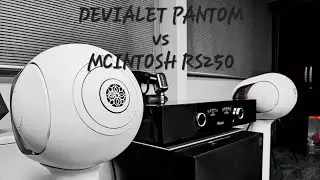 드비알레 팬텀 TWS vs 매킨토시 RS250 [DEVIALET PANTOM1,McIntosh rs250] 교차청음