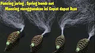 Cara mengikat dan merangkai pancing jaring