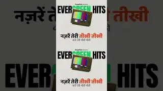 RaagaRide &ndash; Nazrein Teri Teekhi Teekhi #classicbollywood #evergeenhits #oldisgoldsongs #love #music