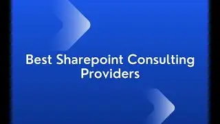 Sharepoint Consulting Service Providers