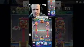 Jynxzi play&rsquo;s against Bobby from clash royal #jynxzi #clashroyale #gaming #jynxzirage #funny