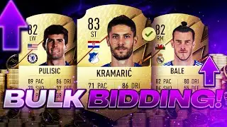 Bulk Bidding With Players Who Always Work! (FIFA 22 Trading Method)