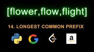 14.  Longest Common Prefix | Leetcode