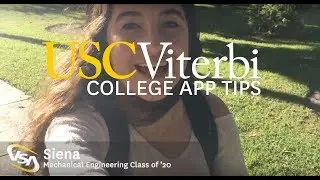 POViterbi: College App Tips || Real USC Student Advice