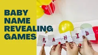 Baby name revealing ideas & games | gender reveal party games | guess the riddle| Hanims life