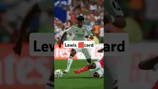 Lewis Red🟥 Card against Real Madrid #fc25 #arsenalvsrealmadrid #shorts