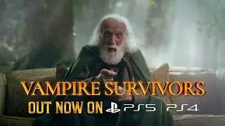 Vampire Survivors is OUT NOW on PlayStation