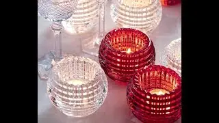 Eye Votive Red Candle Holder