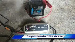 Cargador Baterías CTEK MXS 5.0 Automático Coche 🏎 Moto 🛵 AGM