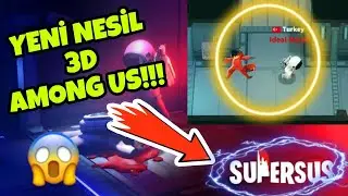 Super Sus T&uuml;rk&ccedil;e Gameplay|3D AMONG US (Imposter oldum)
