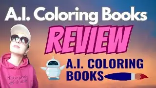 A.I. Coloring Books REVIEW - 3-Step Process To EASILY MAKE & SELL Coloring Books With FREE AI