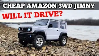 cheap scale 3wd 1/12 rc jimny drive test