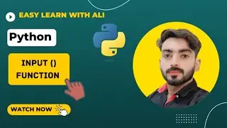 19-Getting input in python | input function in python