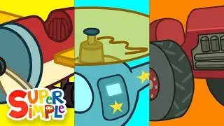 Turn & Learn ABCs - TRANSPORTATION! | ​​🌈 Super Simple ABCs