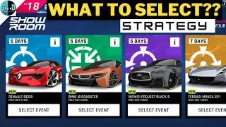 Asphalt 9 | THE SHOWROOM EVENT | My Strategy | Car Selection | Important Tips