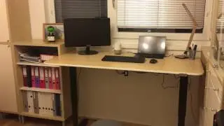 IKEA Bekant controlled via Google Home