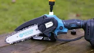 NovarGarden&reg; Mini Kettingzaag NG2 - Met Koffer & 2 Accu&rsquo;s
