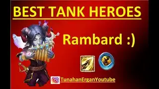 How to build Rambard Tank Hero Castle Clash Best Build
