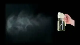 1pc Portable Oil Sprayer And Dispenser 2-In-1.