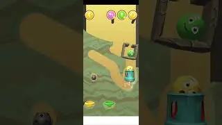 Dig this 2 - Toxic Wasteland  - World 20 - level 16, 17, 18, 19, 20 solutions