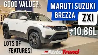 Why it's best sellers? | 2022 Maruti Suzuki Brezza ZXI Most Detailed Walkaround Review