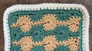 Catherine Wheel Square | Gallery Throw Crochet-Along Session 5