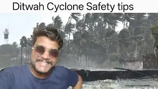 Cyclone Dhitwa Tips &ndash; Stay Safe! Babloo Bites Fun Explanation 🌪️😂&rdquo; #ditwahcyclone #babloobites 