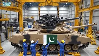 Inside a Modern Pakistan Military Tank Factory | Heavy-Duty Machines