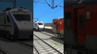 Vande Bharat LHB coach coupling #indianrailways #vandebharat #shortsfeed  #shorts