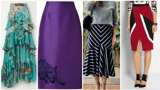 top trending beautiful skirt dresses designing ideas