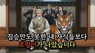 짐승만도 못한 내 자식들보다 호랑이가 나았습니다