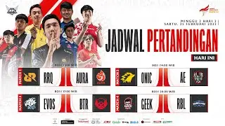 [LIVE] Regular Season MPL ID S11 | Minggu ke-2 Hari 2 🔥 Part 1