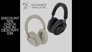 MOONDROP EDGE High-Fidelity Portable Wireless ANC Headphone Bluetooth 5.4 LDAC headset
