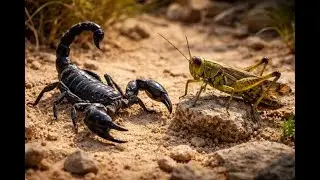 Understanding Insect Behavior: Scorpion and Grasshopper