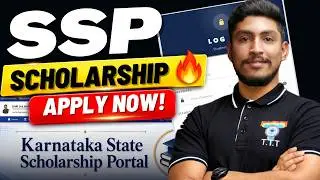 SSP Scholarship 2026-27 🔥 | Apply Now | Karnataka SSP Scholarship Online Application