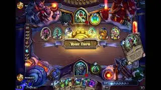 Рыцарь смерти Leech против Астероидного разбойника Hearthstone Gameplay Legend 2126