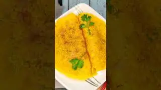 veg omelette recipe l Besan cheela recipe#shorts #breakfastrecipe #besancheela