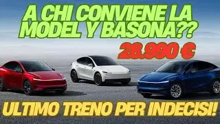 Incentivi 2025: TESLA Model Y base fa discutere! Vediamo a chi conviene #modely #tesla #automobile