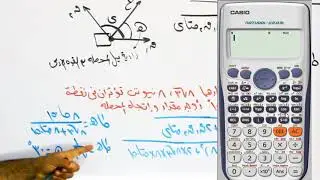 ميكانيكا الصف الثانى الثانوى ( الدرس الاول محصلة قوتان تؤثران فى نقطة ) 2021