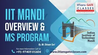 Post GATE Guidance Session for GATE 2023 AE/ME Aspirants for MS at IIT Mandi