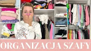 NIE WYTRZYMAM TEGO DŁUŻEJ !!! organizacja szafy na nowo🤩 / decluttering
