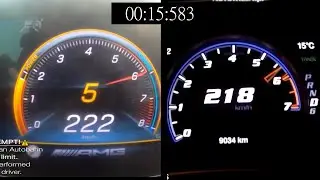 Mercedes AMG GLE 63 S vs. Jeep Grand Cherokee Trackhawk (0-250 kph Acceleration Battle)