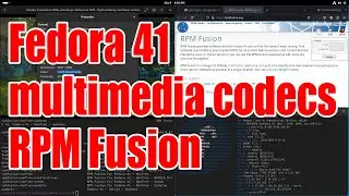 Fedora 41: как установить видеокодеки &mdash; руководство по RPM Fusion &mdash; ноябрь 2024 г. &mdash; 62ee0c6b